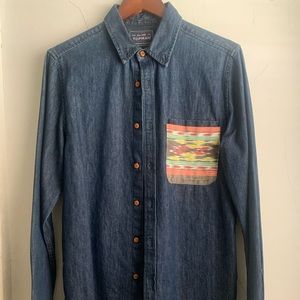 Topman Demin Shirt Medium